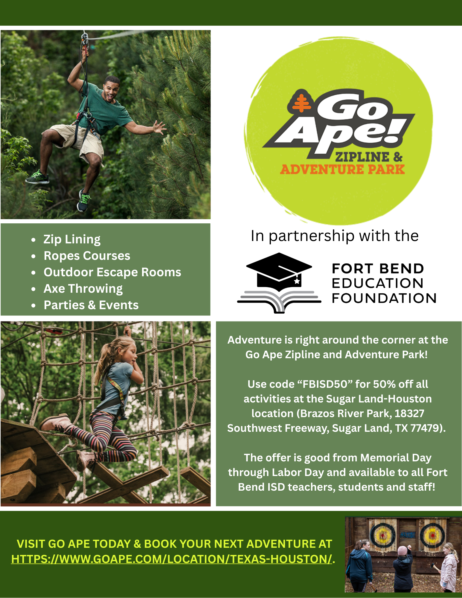 Go Ape flyer